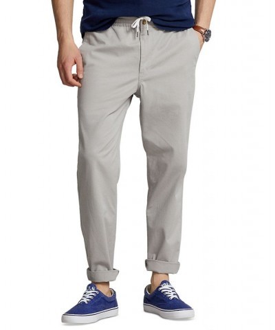 Men's Stretch Classic-Fit Polo Prepster Pants Gray $38.75 Pants