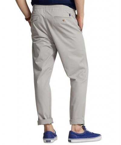 Men's Stretch Classic-Fit Polo Prepster Pants Gray $38.75 Pants