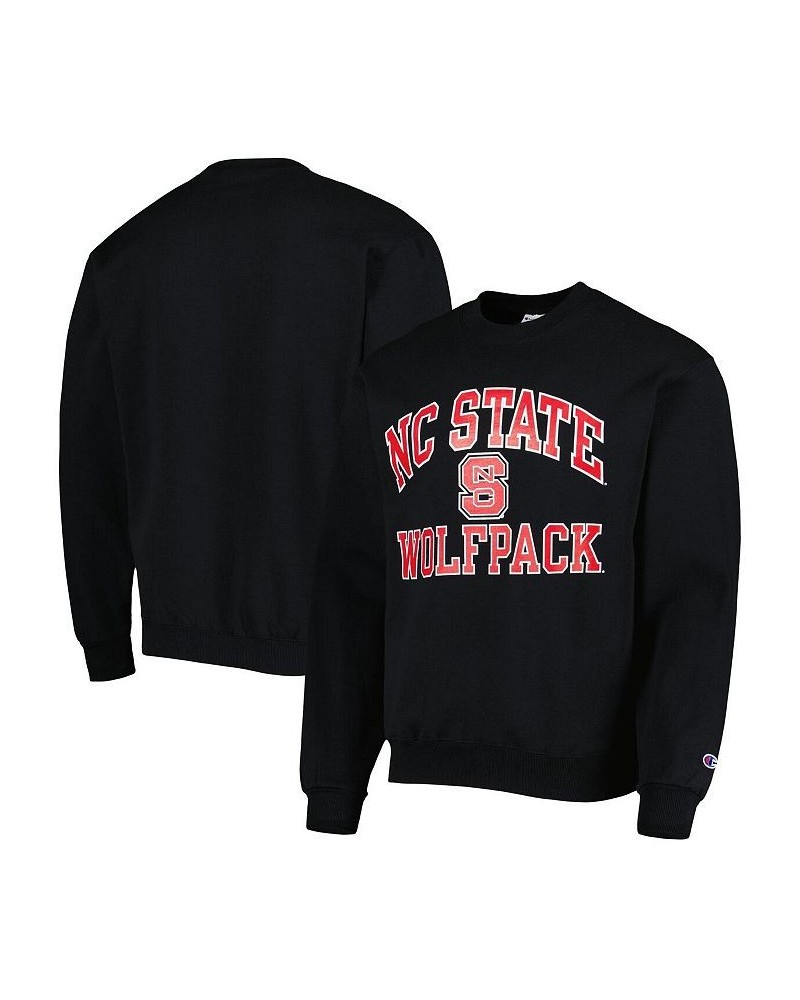 Men's Black NC State Wolfpack High Motor Pullover Sweatshirt $32.50 Sweatshirt