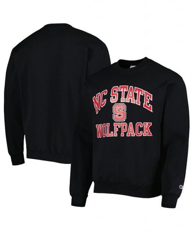 Men's Black NC State Wolfpack High Motor Pullover Sweatshirt $32.50 Sweatshirt