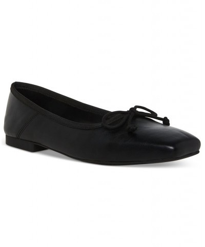 Vineyard Snip-Toe Ballet Flats Black $25.48 Shoes