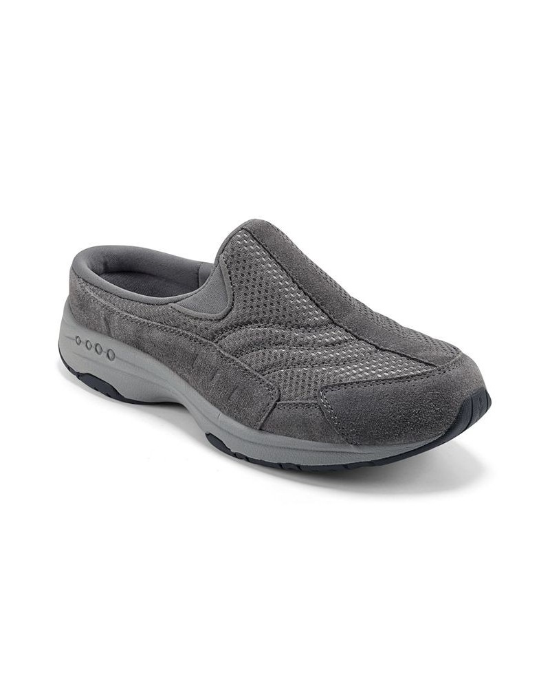 Women's Traveltime Round Toe Casual Slip-on Mules PD09 $41.87 Shoes