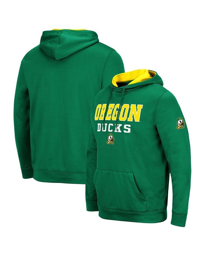 Men's Kelly Green Oregon Ducks Sunrise Pullover Hoodie $32.99 Sweatshirt