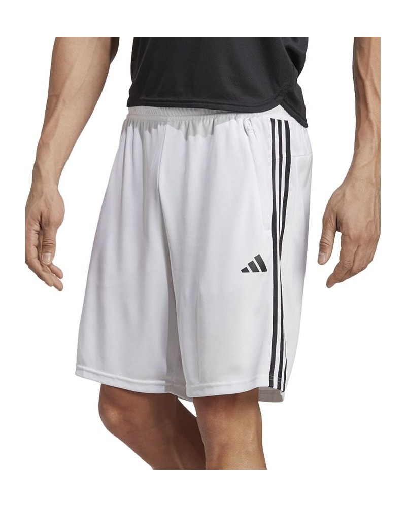 Men's Train Essentials Classic-Fit AEROREADY 3-Stripes 10" Training Shorts PD02 $18.13 Shorts