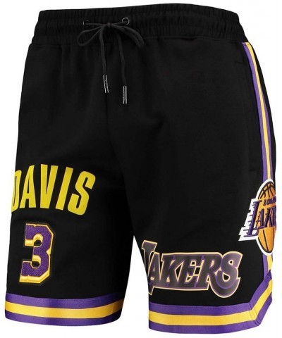 Men's Anthony Davis Black Los Angeles Lakers Player Shorts $36.80 Shorts