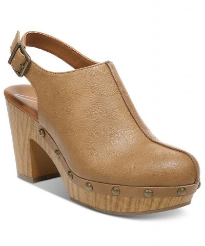 Women's Chessa Slingback Studded Clogs PD04 $39.60 Shoes