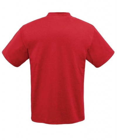 Men's Script Logo T-Shirt Scarlet $11.50 T-Shirts