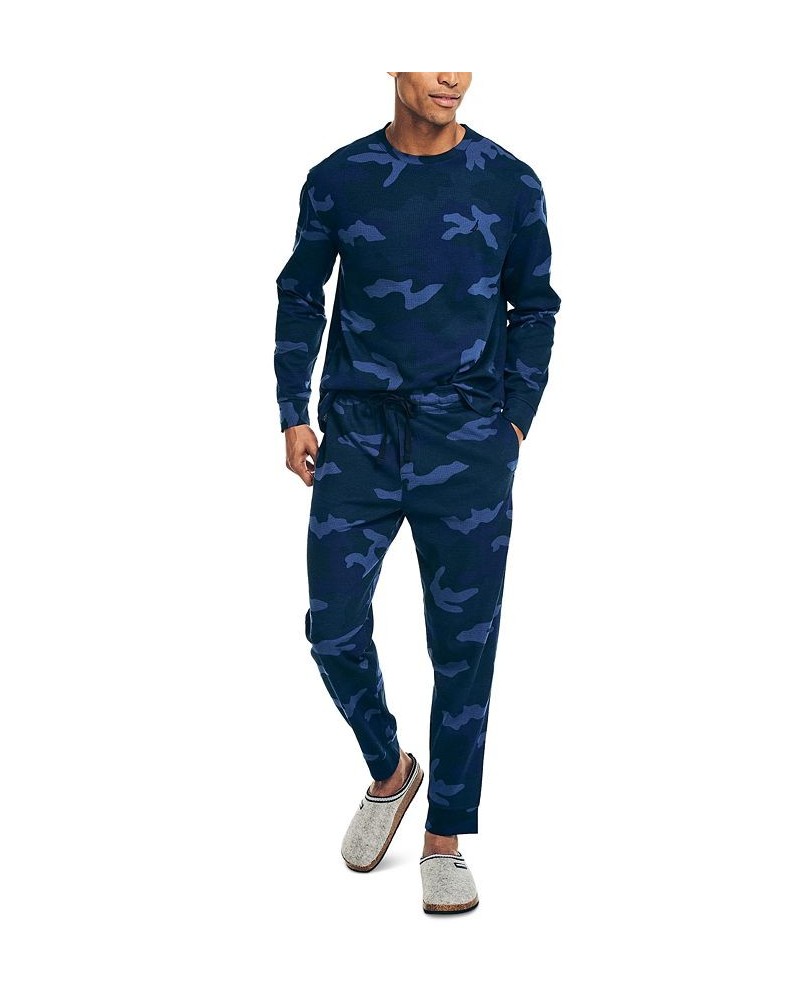 Men’s Waffle Knit Thermal Pajama Set PD04 $23.80 Pajama