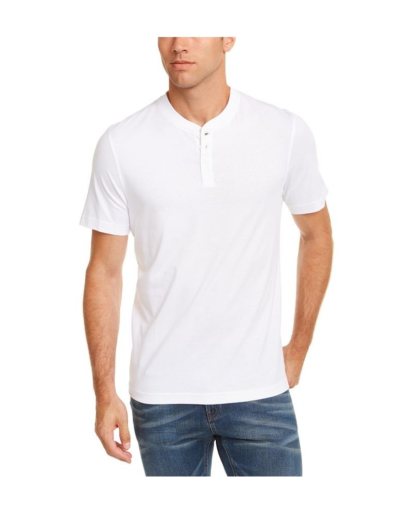 Men's Solid Henley PD02 $9.00 T-Shirts