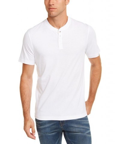 Men's Solid Henley PD02 $9.00 T-Shirts