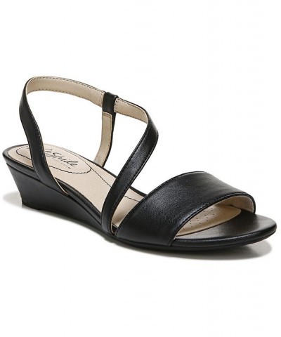 Yasmine Strappy Wedge Sandals PD02 $43.99 Shoes