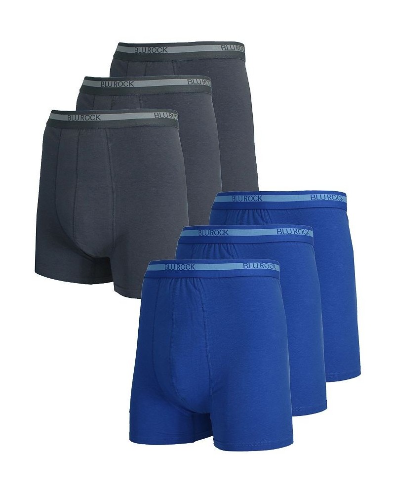 Men's Stretch Cotton Boxer Briefs Underwear, Pack of 6 PD09 $15.20 Underwear