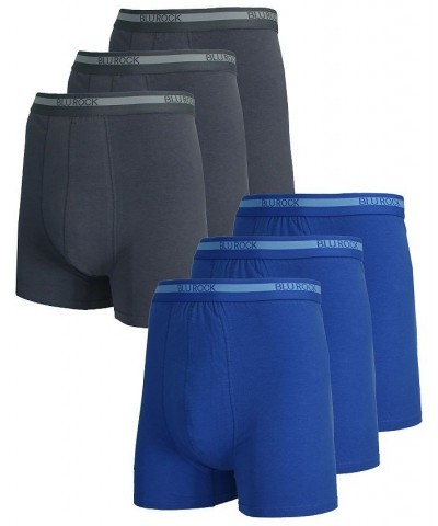 Men's Stretch Cotton Boxer Briefs Underwear, Pack of 6 PD09 $15.20 Underwear