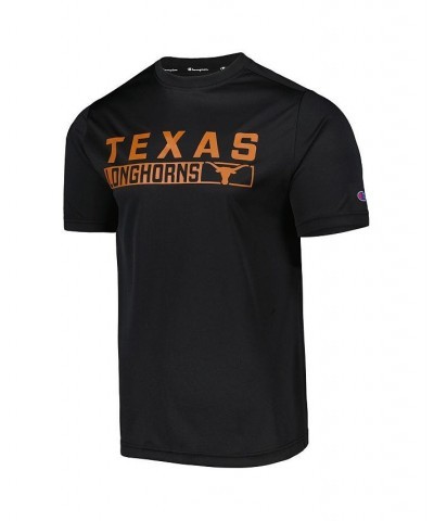 Men's Black Texas Longhorns Impact Knockout T-shirt $20.29 T-Shirts