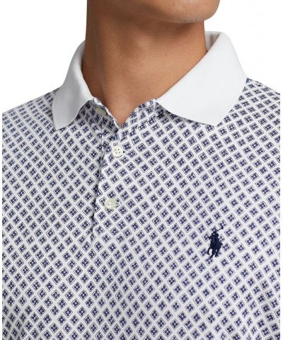 Men's Classic-Fit Soft Cotton Polo Shirt White $43.20 Polo Shirts