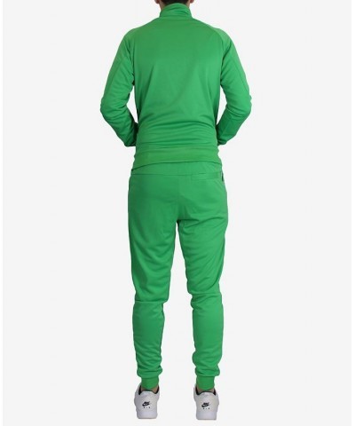 Men's Slim Fit Moisture Wicking Performance Active Track Jacket and Jogger Pants, 2 Piece Set PD03 $32.40 Pants