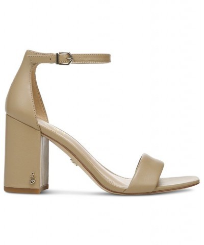 Women's Daniella Two-Piece Block-Heel Sandals PD06 $47.60 Shoes