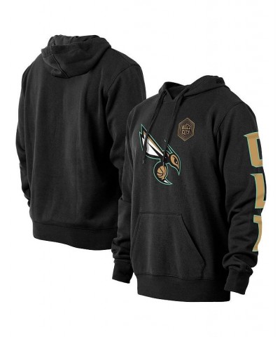 Men's Black Charlotte Hornets 2022/23 City Edition Big and Tall Pullover Hoodie $33.12 Sweatshirt