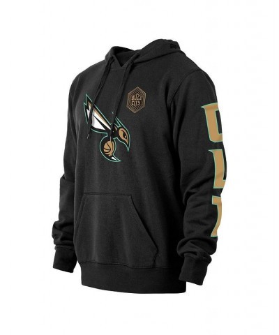 Men's Black Charlotte Hornets 2022/23 City Edition Big and Tall Pullover Hoodie $33.12 Sweatshirt