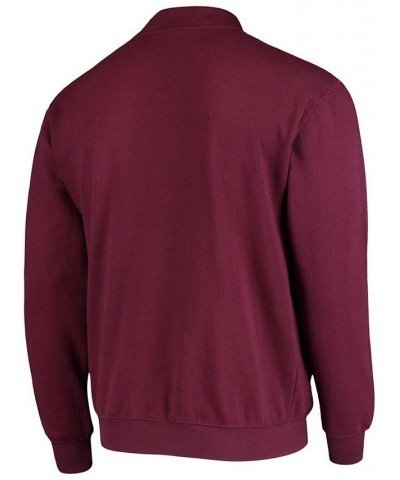 Men's Maroon Arizona State Sun Devils Tortugas Logo Quarter-Zip Jacket $25.37 Sweatshirt