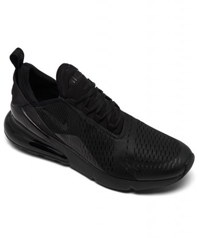 Men's Air Max 270 Casual Sneakers Black $79.90 Shoes