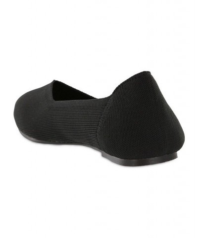 Women's Kerri Pointed Toe Flat Black $33.60 Shoes