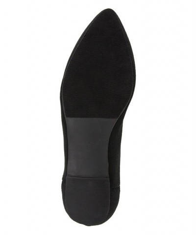 Women's Kerri Pointed Toe Flat Black $33.60 Shoes